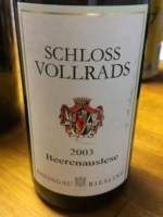 Schloss Vollrads Riesling Beerenauslese