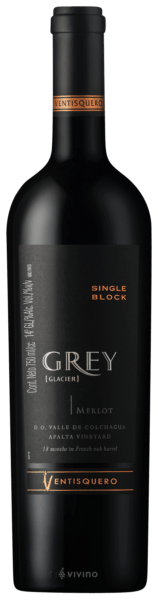 Ventisquero Grey (Glacier) Single Block Merlot