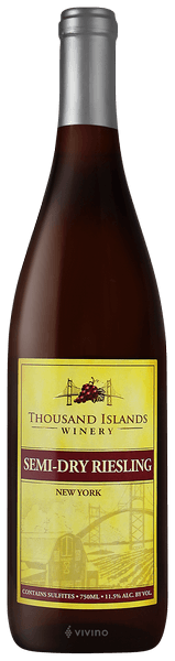 Thousand Islands Winery Semi-Dry Riesling