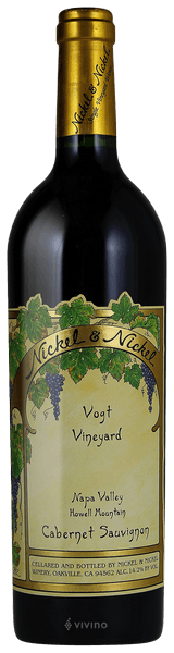 Nickel & Nickel Vogt Vineyard Cabernet Sauvignon