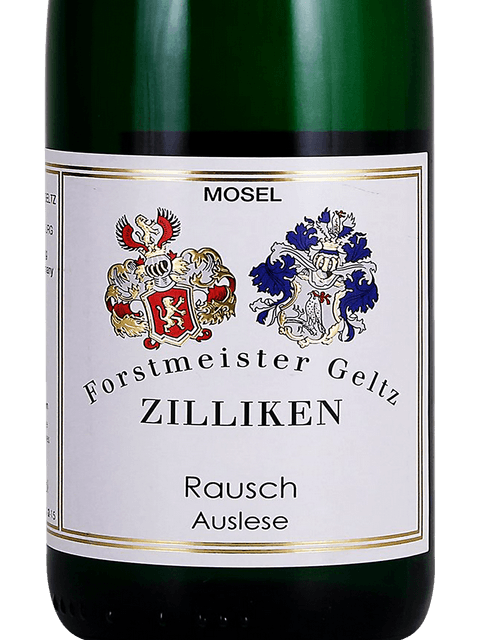 Forstmeister Geltz-Zilliken Saarburger Rausch Riesling Auslese