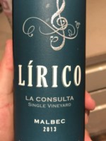 Mauricio Lorca Lírico La Consulta Malbec