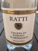 Renato Ratti Grapa di Barolo Marcenasco
