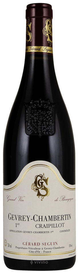 ワイン Gerard Seguin Gevrey Chambertin 2015 Gevrey-Chambertin « Vieilles Vignes » - Domaine Gerard Seguin