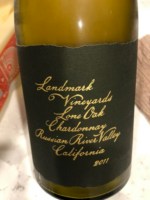 Landmark Vineyards Lone Oak Chardonnay