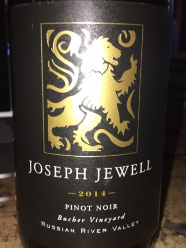 Joseph Jewell Bucher Vineyard Pinot Noir Vivino English