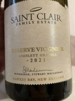 Saint Clair Family Estate Reserve Viognier