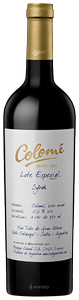 Colomé Lote Especial Syrah N.V.
