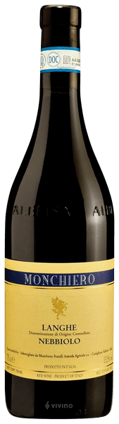 Azienda Agricola Monchiero Nebbiolo Langhe