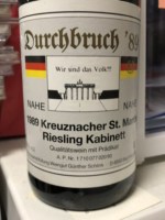 Günther Schlink Durchbruch '89 Kreuznacher St. Martin Riesling Kabinett