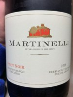 Martinelli Zio Tony Ranch Vineyard Pinot Noir