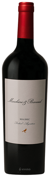 Vinho Marchiori & Barraud Tinto Seco Argentina Malbec 2024 750ml