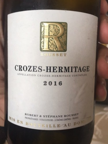 Robert & Stephane Rousset Crozes-Hermitage Blanc | Vivino English