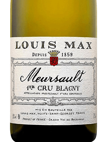 ワイン Louis Max Meursault 1er Cru Blagny 2013 Louis Max Meursault 1er Cru Blagny | Vivino English