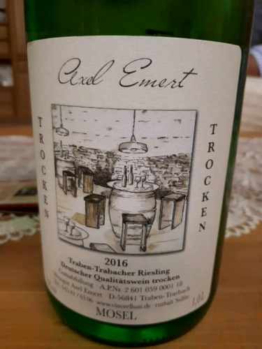Axel Emert Traben Trarbacher Riesling Trocken | Vivino English