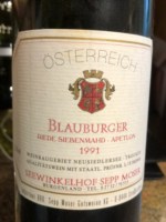 Sepp Moser Riede Siebenmahd Apetlon Blauburger Trocken