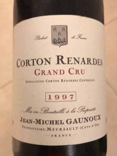 CORTON RENARDES MICHEL GAUNOUX 1993