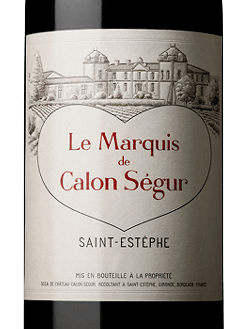 Le Marquis de Calon Ségur 2015 2015 Château Calon-Ségur Le Marquis de Calon Ségur