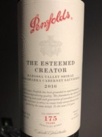 Penfolds The Esteemed Creator Shiraz - Cabernet