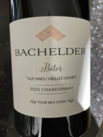 Bachelder Bator Old Vines Vieilles Vignes Chardonnay