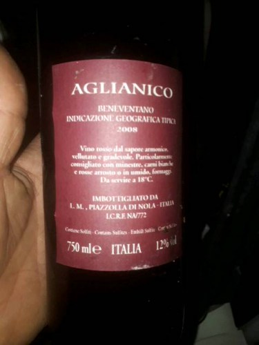 Piazzolla di Nola Aglianico Vivino