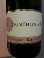 Schlossmühlenhof Scheurebe Kabinett