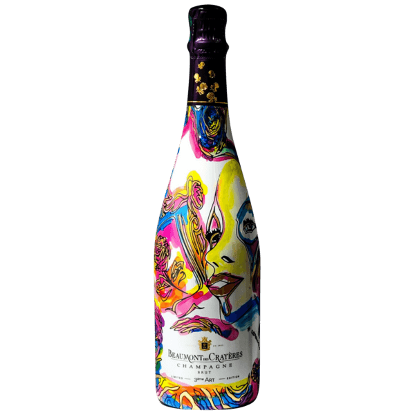 Champagne Beaumont des Crayeres Limited Edition 3ème Art Brut