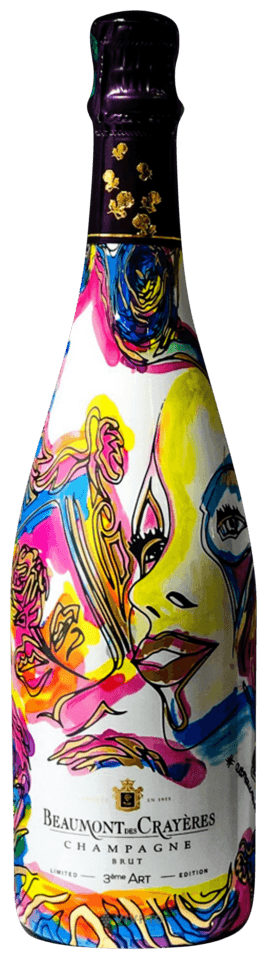 Champagne Beaumont des Crayeres Limited Edition 3ème Art Brut
