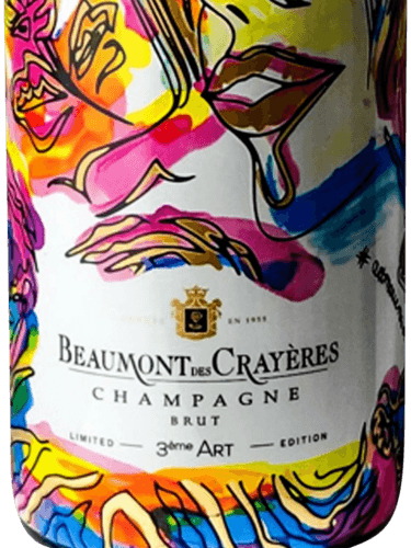 Champagne Beaumont des Crayeres Limited Edition 3ème Art Brut