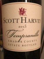 Scott Harvey Tempranillo