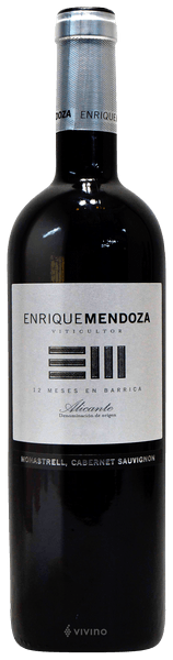 Enrique Mendoza Cabernet Sauvignon - Monastrell Alicante Crianza