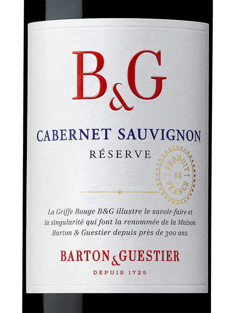 B&G Réserve Cabernet Sauvignon