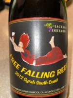 Fallbrook Jackson Vineyards Free Falling Red! Syrah