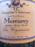 Françoise Chauvenet Les Cognassiers Mercurey