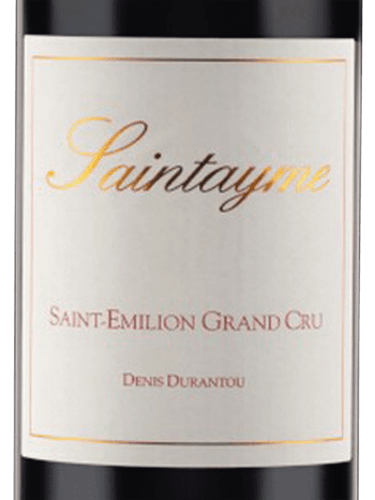 Saintayme Saint-Émilion Grand Cru