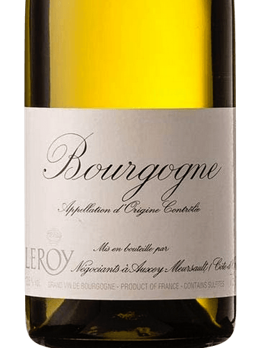 Maison Leroy Bourgogne Blanc Fleurs de Vignes | Vivino English