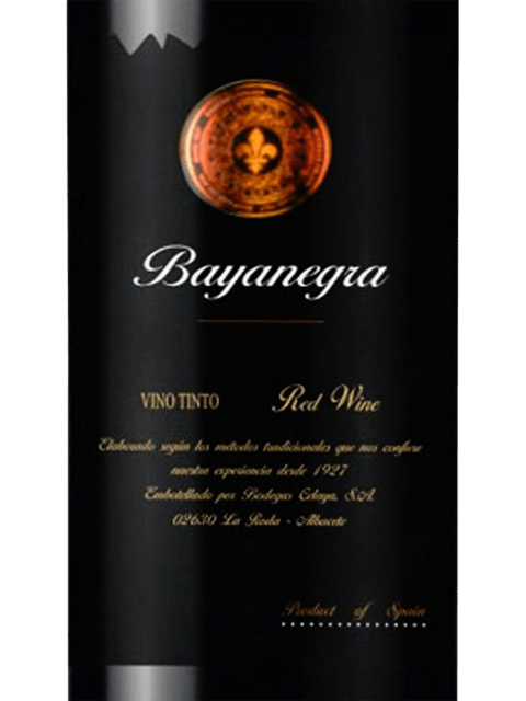 Bayanegra Black Label Tempranillo