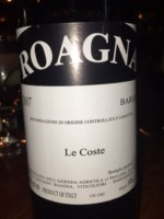 Roagna Barolo Le Coste
