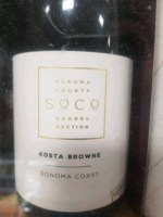Kosta Browne Soco Barrel Auction