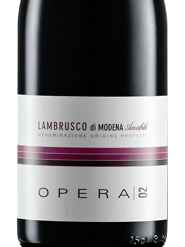 Opera02 di Ca’ Montanari Lambrusco di Modena Amabile | Vivino Australia