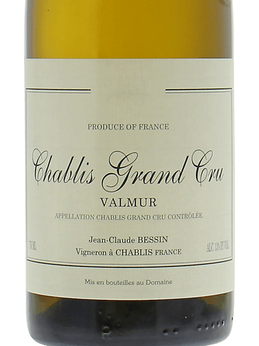 Chablis Grand Cru Valmur - 2022 - Bessin-Tremblay main image 1