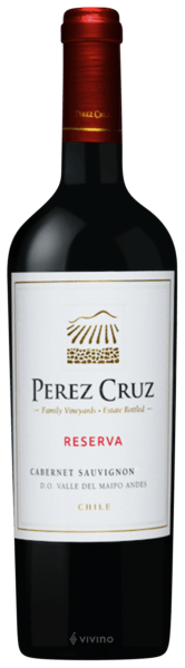 Vinho Perez Cruz Tinto Seco Chile Reserva Cabernet Sauvignon 2019 750ml