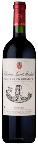Château Saint Martial Saint-Emilion Grand Cru