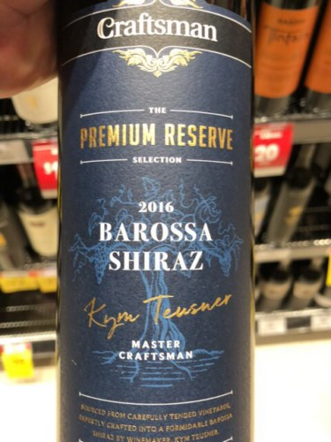 2014 Craftsman The Premium Reserve Selection Barossa Shiraz Vivino