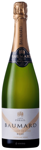 Domaine des Baumard Crémant de Loire Carte Corail Brut Rosé