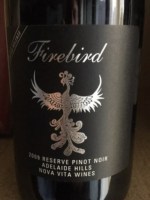 Nova Vita Firebird Reserve Pinot Noir