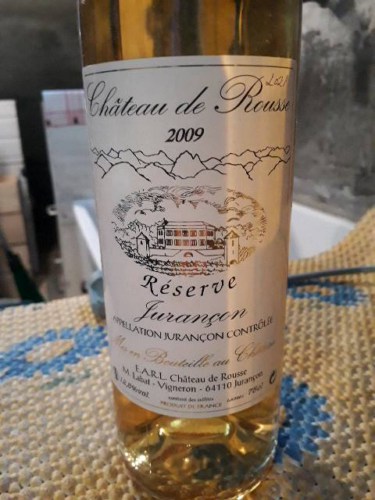Château de Rousse Réserve Jurançon | Vivino English