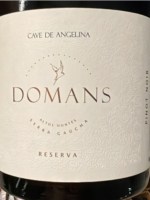 Vinho Vinícola Luvison Tinto Seco Brasil Domans Reserva Pinot Noir 2022 750ml