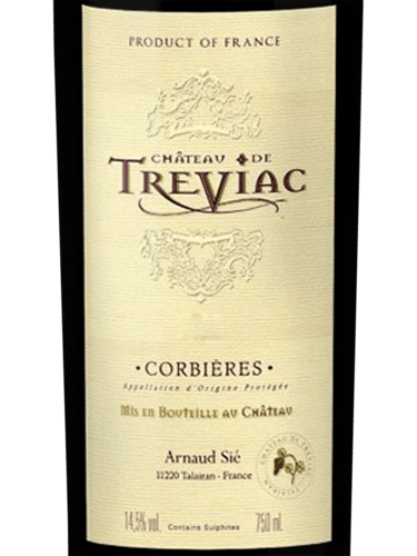 Château de Treviac Corbières Rouge | Vivino English