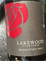 Lakewood Reserve Pinot Noir